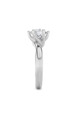 Load image into Gallery viewer, 1CTW Round Shaped Lab Grown Diamond (F/VS) Bypass Shank Engagement Ring in 14K Gold
