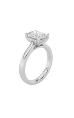 Load image into Gallery viewer, 2CTW Elongated Cushion Shaped Lab Grown Diamond (F/VS) Classic Cathedral Shank Engagement Ring in 14K Gold
