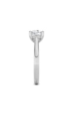 Load image into Gallery viewer, 2CTW Round Shaped Lab Grown Diamond (G/VS) Accented Enagement Ring in 14K Gold
