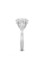 Load image into Gallery viewer, 7.25CTW Round Shaped Lab Grown Diamond (G/VS) Bold Accented Engagement Ring in 14K Gold
