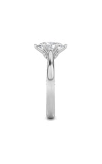 Load image into Gallery viewer, 1.25CTW Oval Shaped Lab Grown Diamond (F/VS) Tulip Motif Accented Engagement Ring in 14K Gold
