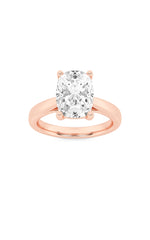 Load image into Gallery viewer, 2CTW Elongated Cushion Shaped Lab Grown Diamond (G/VS) Classic Shank Solitaire Engagement Ring in 14K Gold
