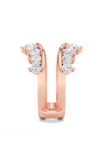 Load image into Gallery viewer, 2CTW Round Shaped Lab Grown Diamond (F/VS) Insert Jacket Ring in 14K Gold
