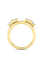Load image into Gallery viewer, 1CTW Marquise Shaped Lab Grown Diamond (F/VS) Wrap Ring in 14K Gold
