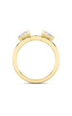 Load image into Gallery viewer, 1CTW Marquise Shaped Lab Grown Diamond (F/VS) Wrap Ring in 14K Gold

