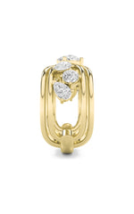 Load image into Gallery viewer, 2CTW Pear Shaped Lab Grown Diamond (F/VS) Seven Stone Fashion Ring in 14K Gold
