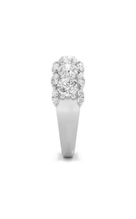 Load image into Gallery viewer, 2CTW Round Shaped Lab Grown Diamond (F/VS) Multi Stone Band Ring in 14K Gold

