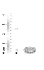 Load image into Gallery viewer, 5CTW Round Shaped Lab Grown Diamond (F/VS) Eternity Band Ring in 14K Gold

