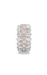 Load image into Gallery viewer, 9CTW Pear Shaped Lab Grown Diamond (F/VS) Eternity Band Ring in 14K Gold
