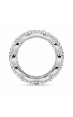 Load image into Gallery viewer, 4CTW Marquise Shaped Lab Grown Diamond (F/VVS) Eternity Band Ring in 14K Gold

