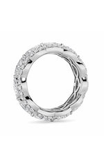 Load image into Gallery viewer, 4CTW Marquise Shaped Lab Grown Diamond (F/VVS) Eternity Band Ring in 14K Gold
