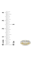 Load image into Gallery viewer, 7CTW Round Shaped Lab Grown Diamond (F/VS) Eternity Band Ring in 14K Gold
