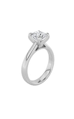 Load image into Gallery viewer, 1CTW Round Shaped Lab Grown Diamond (E/VS) Classic Solitaire Engagement Ring in 14K Gold
