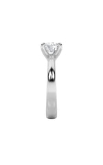 Load image into Gallery viewer, 1CTW Round Shaped Lab Grown Diamond (E/VS) Classic Solitaire Engagement Ring in 14K Gold
