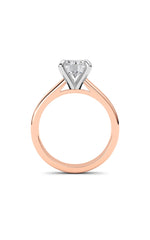 Load image into Gallery viewer, 2CTW Round Shaped Lab Grown Diamond (E/VS) Classic Solitaire Engagement Ring in 14K Gold
