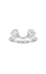Load image into Gallery viewer, 1CTW Round Shaped Lab Grown Diamond (F/VS) Wrap Ring in 14K Gold
