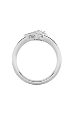 Load image into Gallery viewer, 0.5CTW Round Shaped Lab Grown Diamond (F/VS) Heart Shaped Ring in 14K Gold
