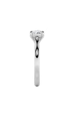 Load image into Gallery viewer, 2CTW Oval Shaped Lab Grown Diamond (F/VS) East West Accented Ring in 14K Gold

