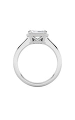 Load image into Gallery viewer, 1.5CTW Emerald Shaped Lab Grown Diamond (F/VS) East West Solitaire Ring in 14K Gold
