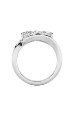 Load image into Gallery viewer, 2CTW Marquise Shaped Lab Grown Diamond (F/VS) East West Solitaire Ring in 14K Gold
