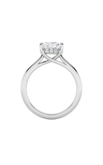 Load image into Gallery viewer, 1.5CTW Elongated Cushion Shaped Lab Grown Diamond (F/VS) East West Solitaire Ring in 14K Gold
