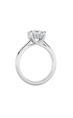 Load image into Gallery viewer, 1.5CTW Elongated Cushion Shaped Lab Grown Diamond (F/VS) East West Solitaire Ring in 14K Gold
