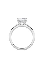 Load image into Gallery viewer, 1.5CTW Emerald Shaped Lab Grown Diamond (F/VS) East West Solitaire Ring in 14K Gold
