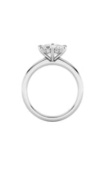 Load image into Gallery viewer, 1.5CTW Elongated Cushion Shaped Lab Grown Diamond (F/VS) East West Solitaire Ring in 14K Gold
