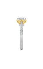 Load image into Gallery viewer, 1.5CTW Round Shaped Lab Grown Diamond (F/VS) Solitaire Engagement Ring in 14K Gold

