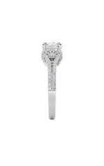 Load image into Gallery viewer, 2CTW Round Shaped Lab Grown Diamond (F/VS) Solitaire Engagement Ring in 14K Gold
