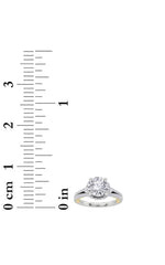 Load image into Gallery viewer, 2CTW Round Shaped Lab Grown Diamond (F/VS) Solitaire Engagement Ring in 14K Gold
