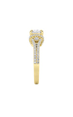 Load image into Gallery viewer, 2CTW Round Shaped Lab Grown Diamond (F/VS) Solitaire Engagement Ring in 14K Gold
