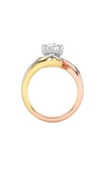 Load image into Gallery viewer, 2CTW Round Shaped Lab Grown Diamond (F/VS) Solitaire Engagement Ring in 14K Gold
