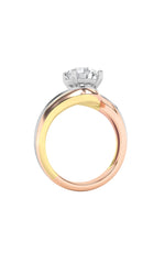 Load image into Gallery viewer, 2CTW Round Shaped Lab Grown Diamond (F/VS) Solitaire Engagement Ring in 14K Gold
