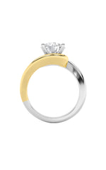 Load image into Gallery viewer, 2CTW Round Shaped Lab Grown Diamond (F/VS) Solitaire Engagement Ring in 14K Gold
