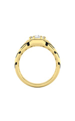 Load image into Gallery viewer, 1.5CTW Round Shaped Lab Grown Diamond (F/VS) Mens Ring in 14K White Gold
