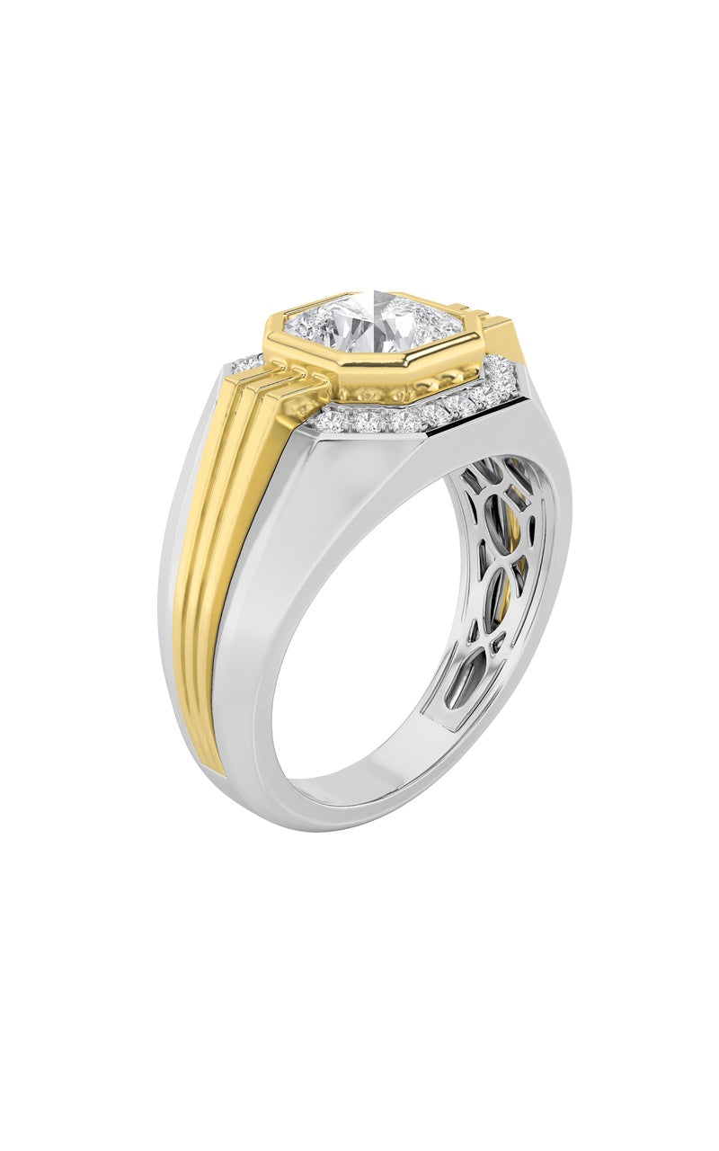 Vs) mens ring in 14k gold