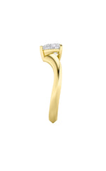 Load image into Gallery viewer, 1CTW Heart Shaped Lab Grown Diamond (F/VS) Heart Shaped Ring in 14K Gold
