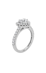 Load image into Gallery viewer, 1.5CTW Heart Shaped Lab Grown Diamond (F/VS) Heart Shaped Ring in 14K Gold
