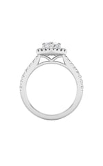 Load image into Gallery viewer, 1.5CTW Heart Shaped Lab Grown Diamond (F/VS) Heart Shaped Ring in 14K Gold
