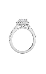 Load image into Gallery viewer, 1.5CTW Heart Shaped Lab Grown Diamond (F/VS) Heart Shaped Ring in 14K Gold
