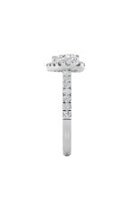 Load image into Gallery viewer, 1.5CTW Heart Shaped Lab Grown Diamond (F/VS) Heart Shaped Ring in 14K Gold
