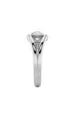 Load image into Gallery viewer, 1CTW Pear Shaped Lab Grown Diamond (F/VS) East West Solitaire Ring in 14K Gold
