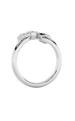 Load image into Gallery viewer, 1CTW Round Shaped Lab Grown Diamond (F/VS) Three Stone Ring in 14K Gold
