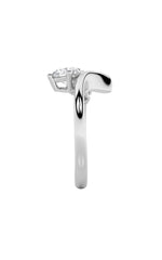 Load image into Gallery viewer, 1.5CTW Round Shaped Lab Grown Diamond (F/VS) Three Stone Ring in 14K Gold
