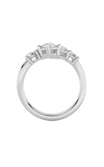 Load image into Gallery viewer, 2CTW Round Shaped Lab Grown Diamond (F/VS) Three Stone Ring in 14K Gold
