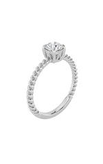 Load image into Gallery viewer, 0.5CTW Round Shaped Lab Grown Diamond (F/VS) Solitaire Engagement Ring in 14K Gold
