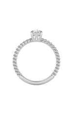 Load image into Gallery viewer, 0.5CTW Round Shaped Lab Grown Diamond (F/VS) Solitaire Engagement Ring in 14K Gold
