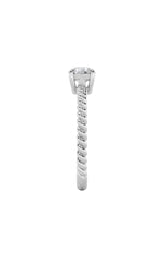 Load image into Gallery viewer, 0.5CTW Round Shaped Lab Grown Diamond (F/VS) Solitaire Engagement Ring in 14K Gold
