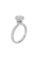 Load image into Gallery viewer, 2CTW Round Shaped Lab Grown Diamond (F/VS) Solitaire Engagement Ring in 14K Gold
